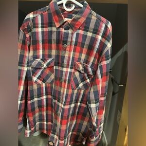 Dickies Men's Plaid Flannel Work Shirt